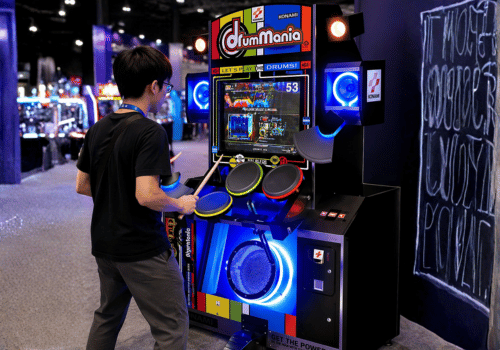 drum mania machine rental