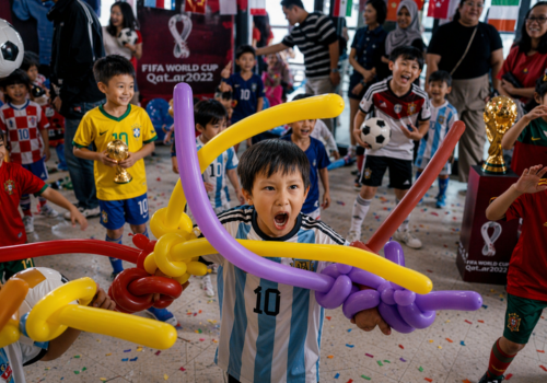 Balloon Sculpting FIFA World Cup