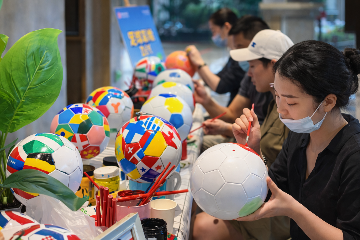face painting world cup