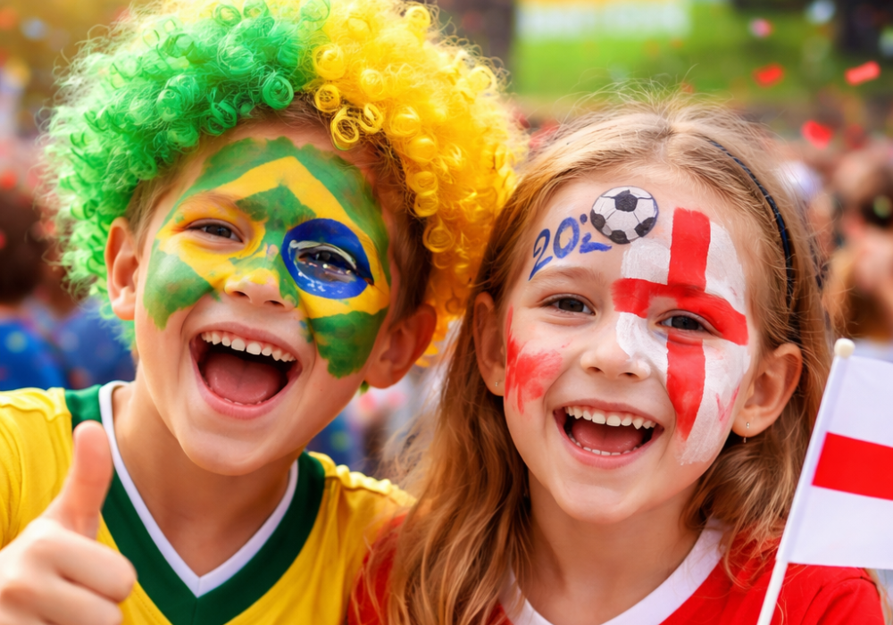 face painting world cup