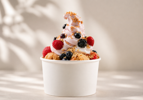 Frozen Yoghurt Live Station Singapore