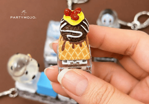 1 Customised Fidget Keyboard Keychains Singapore