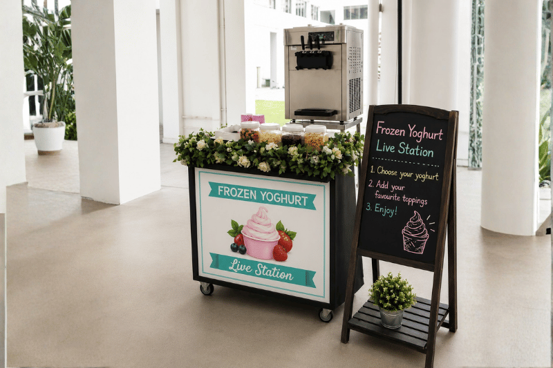 Frozen Yoghurt Live Station (3)
