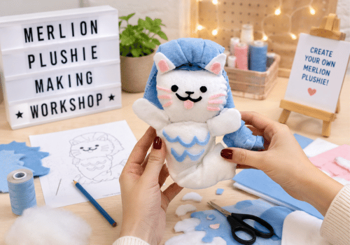 Merlion Plushie Making Workshop