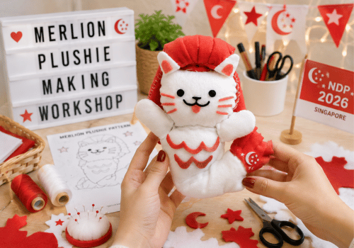 Merlion Plushie Making Workshop