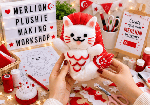 Merlion Plushie Making Workshop
