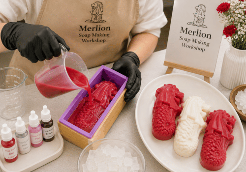 Merlion Soap Making Workshop Singapore