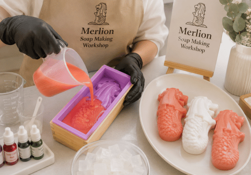 Merlion Soap Making Workshop Singapore