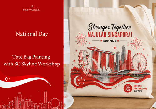 NDP Totebag Painting with SG Skyline Workshop