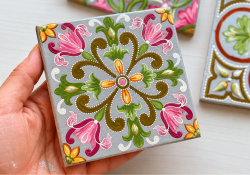 Peranakan Tile Painting Workshop Singapore