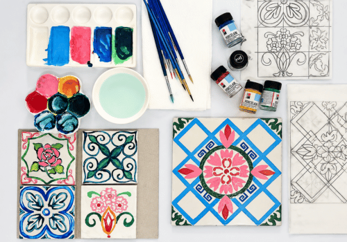 Peranakan Tile Painting Workshop Singapore