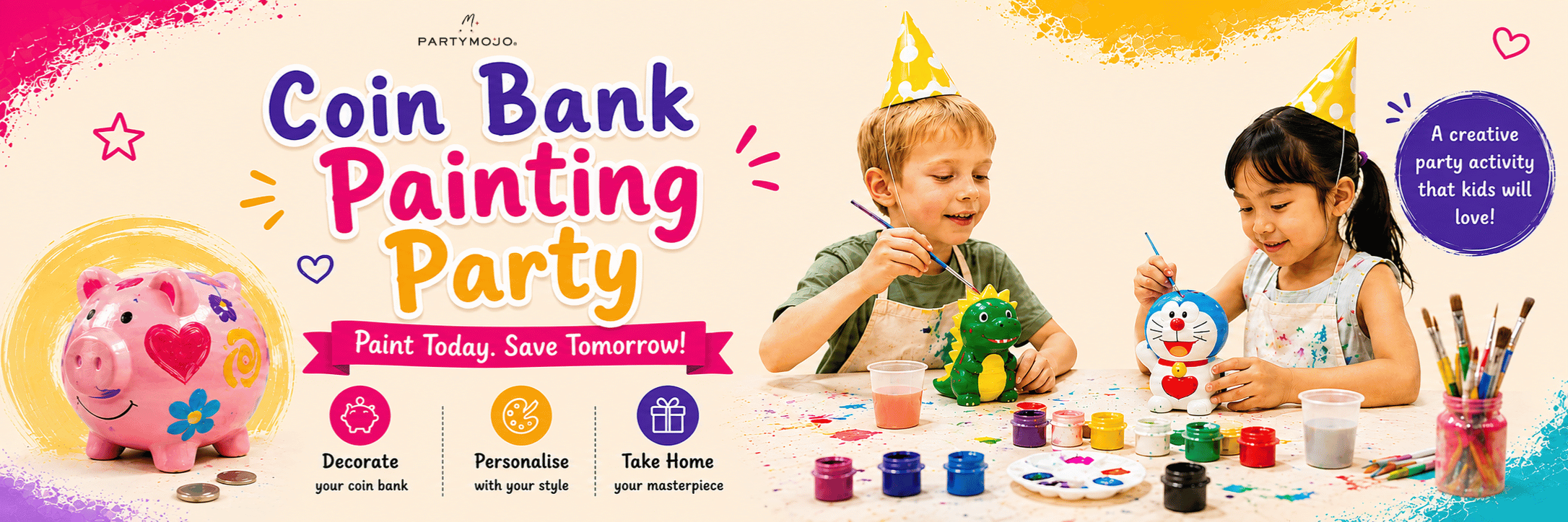 Coin Bank Painting