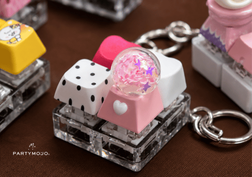 DIY Fidget Keycap Booth Customised Fidget Keyboard Keychains Singapore