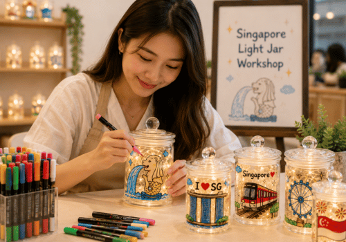singapore light jar Singapore light jar