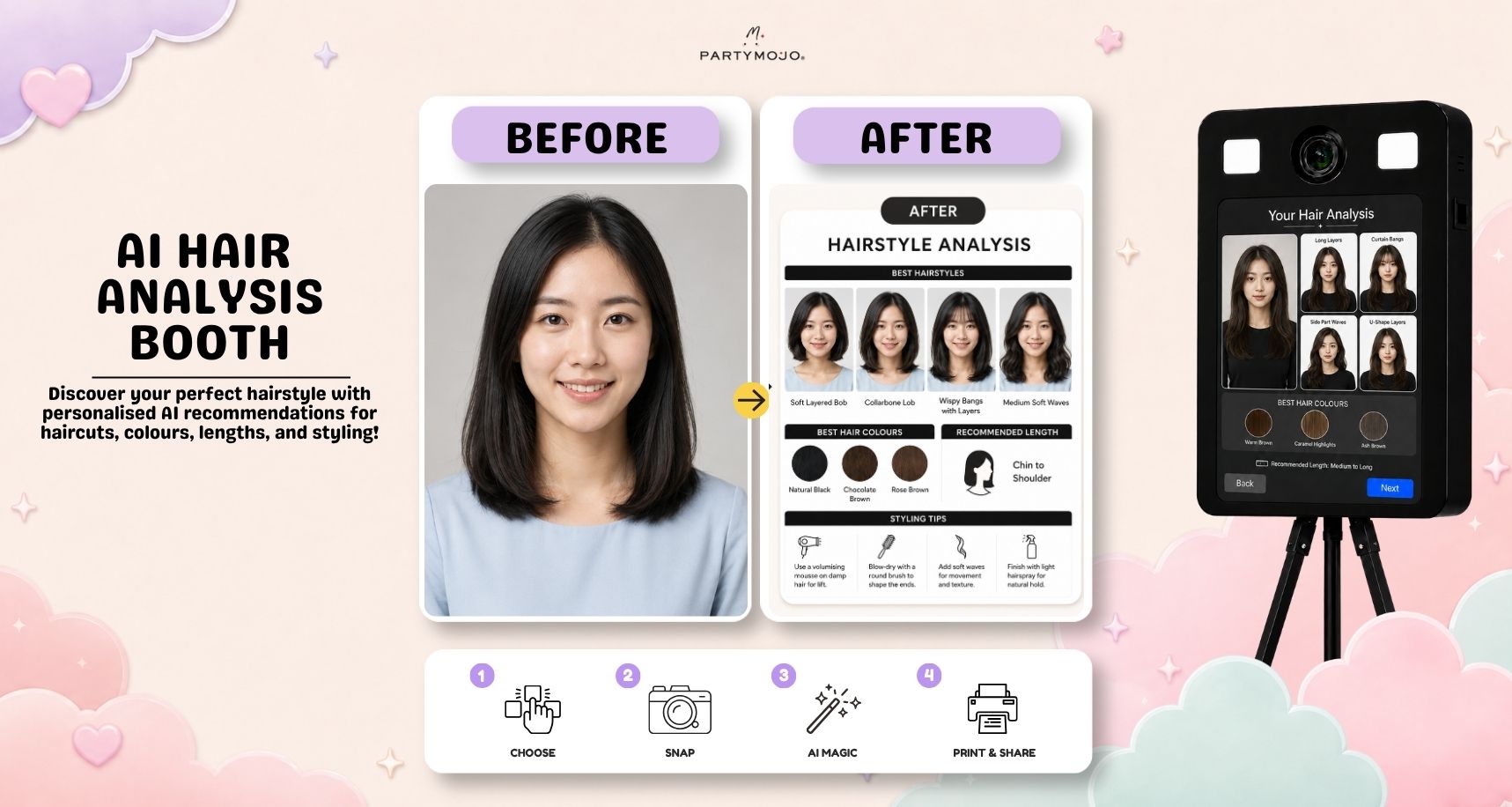 AI Hair Analysis Booth