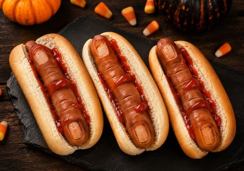 Finger Hotdog Bun (3) Finger Hotdog Bun