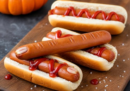 Finger Hotdog Bun Kaya Toast Live Station