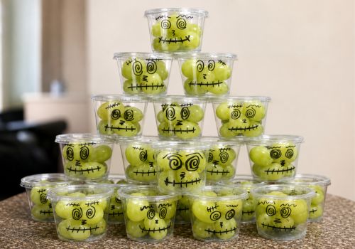 Spooky Fruit Cups