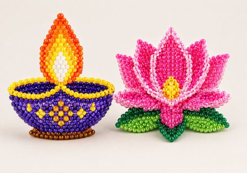 Diwali Hama Bead Rangoli Sand Art Booth
