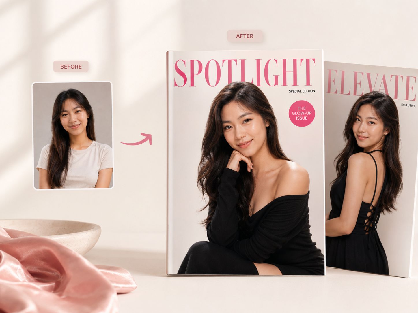 AI Magazine Photo Booth