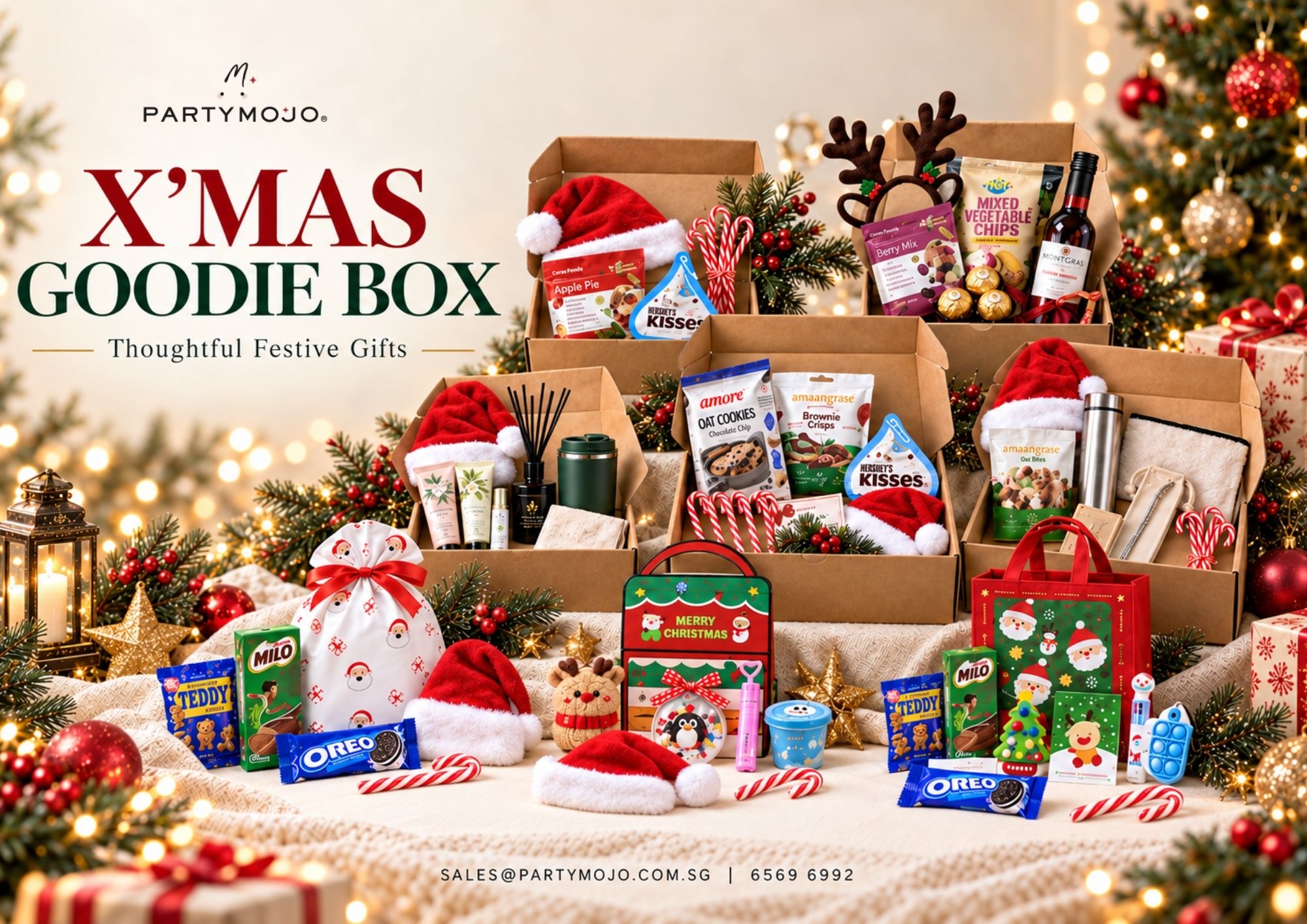 A Box Full of Christmas Joy (1) X'Mas Goodie Box