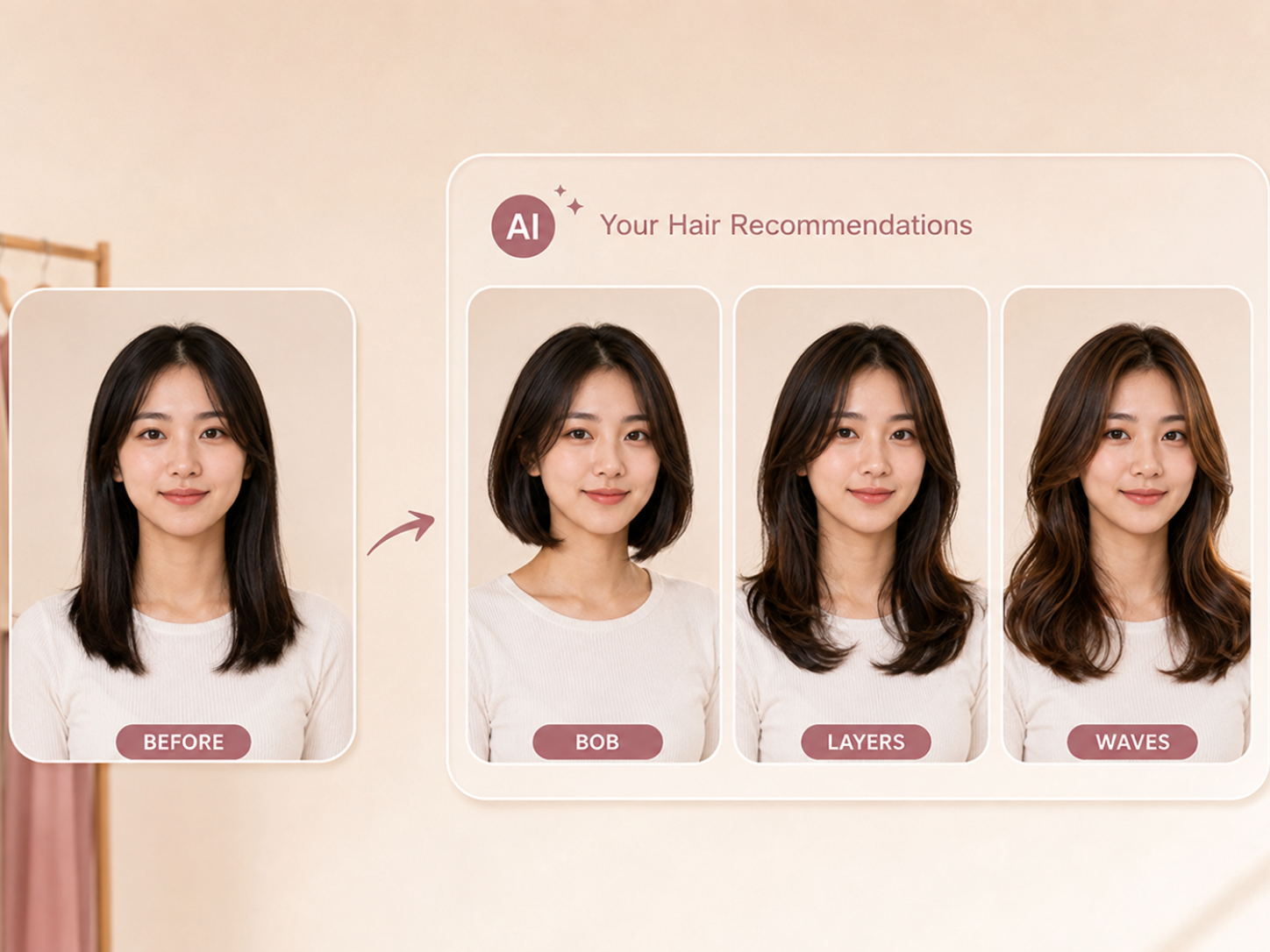 AI Hair Analysis Booth