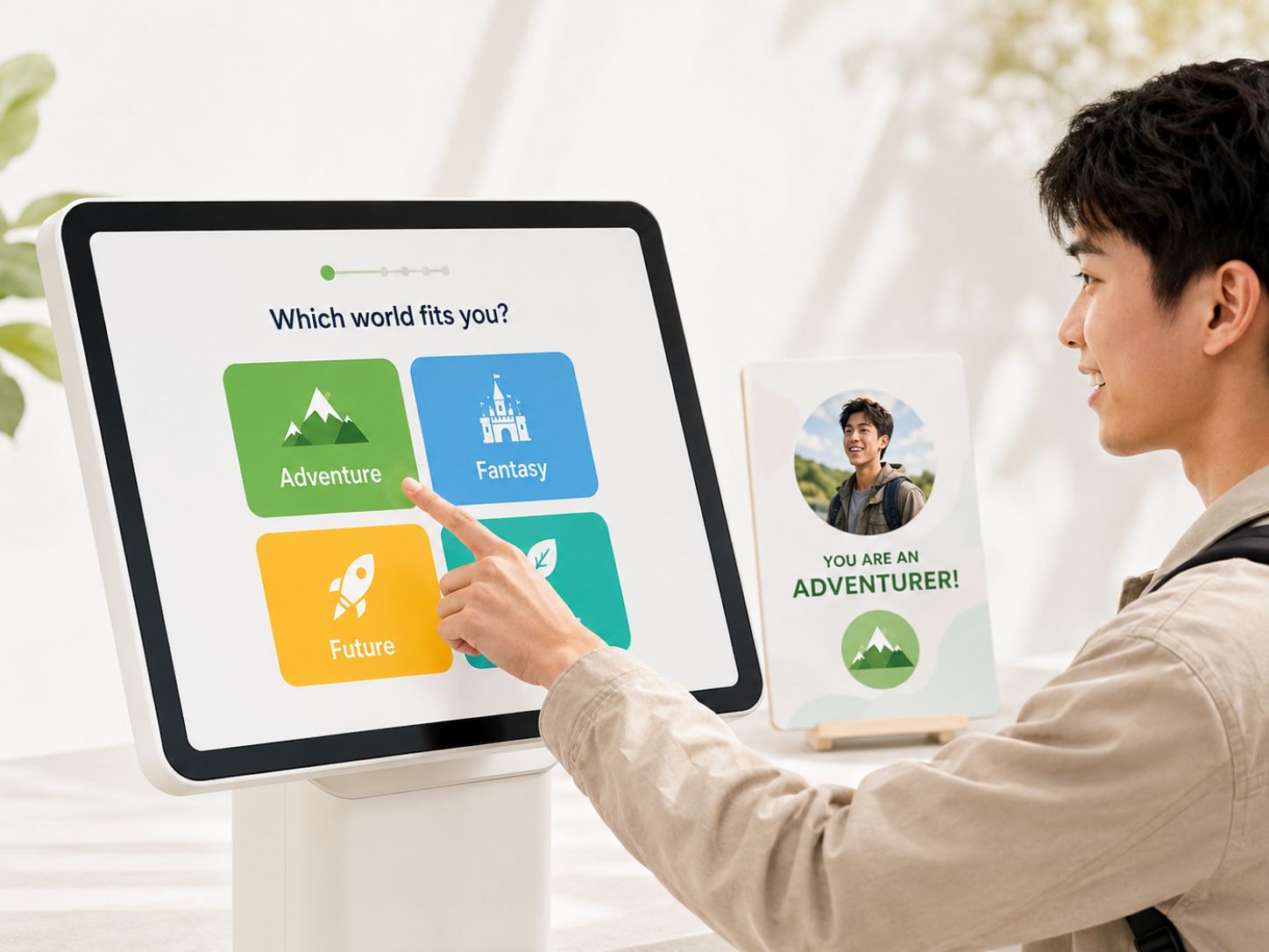 AI Interactive Quiz Booth