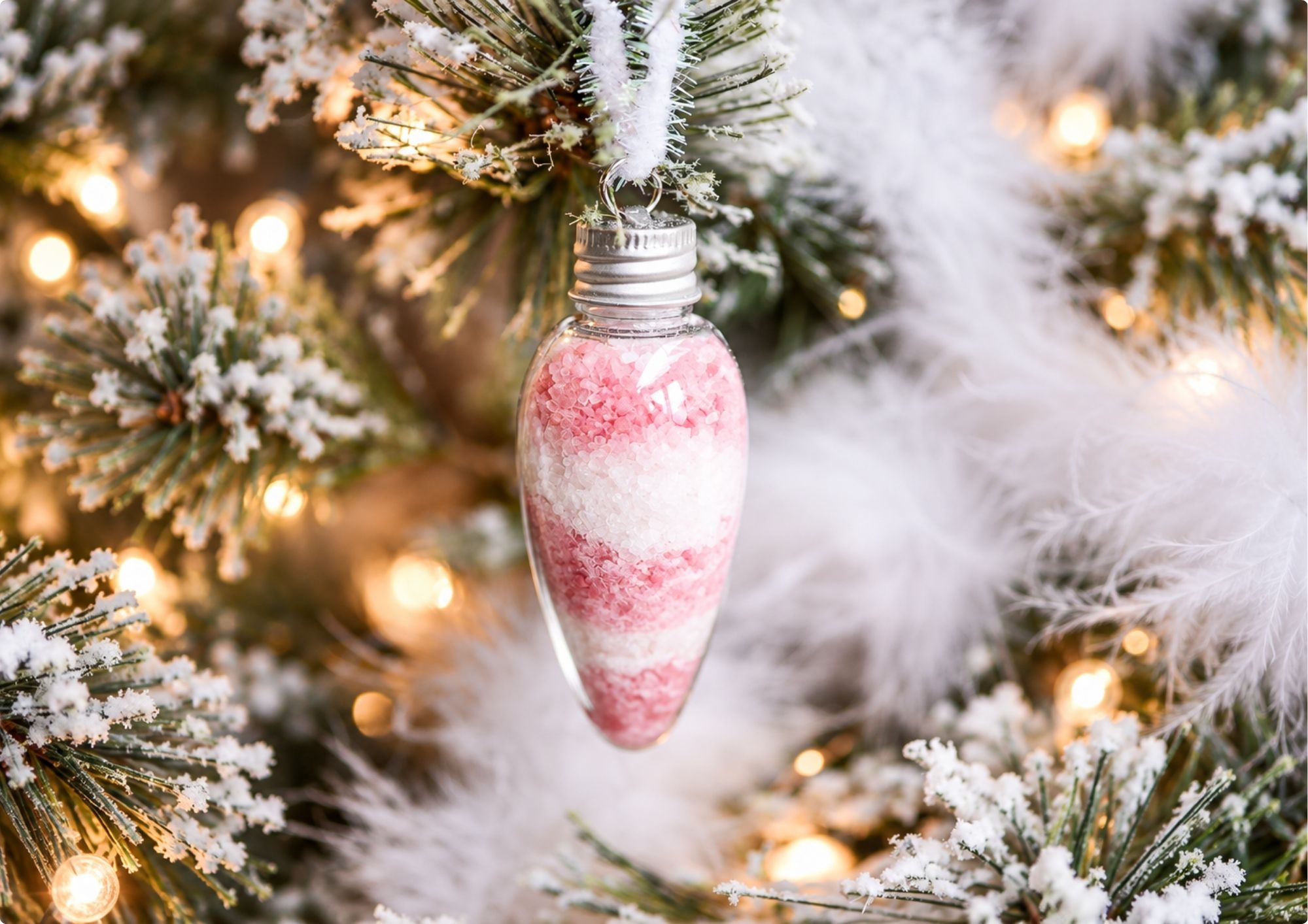 X’MAS bubble bath salt ornament X’MAS bubble bath salt ornament