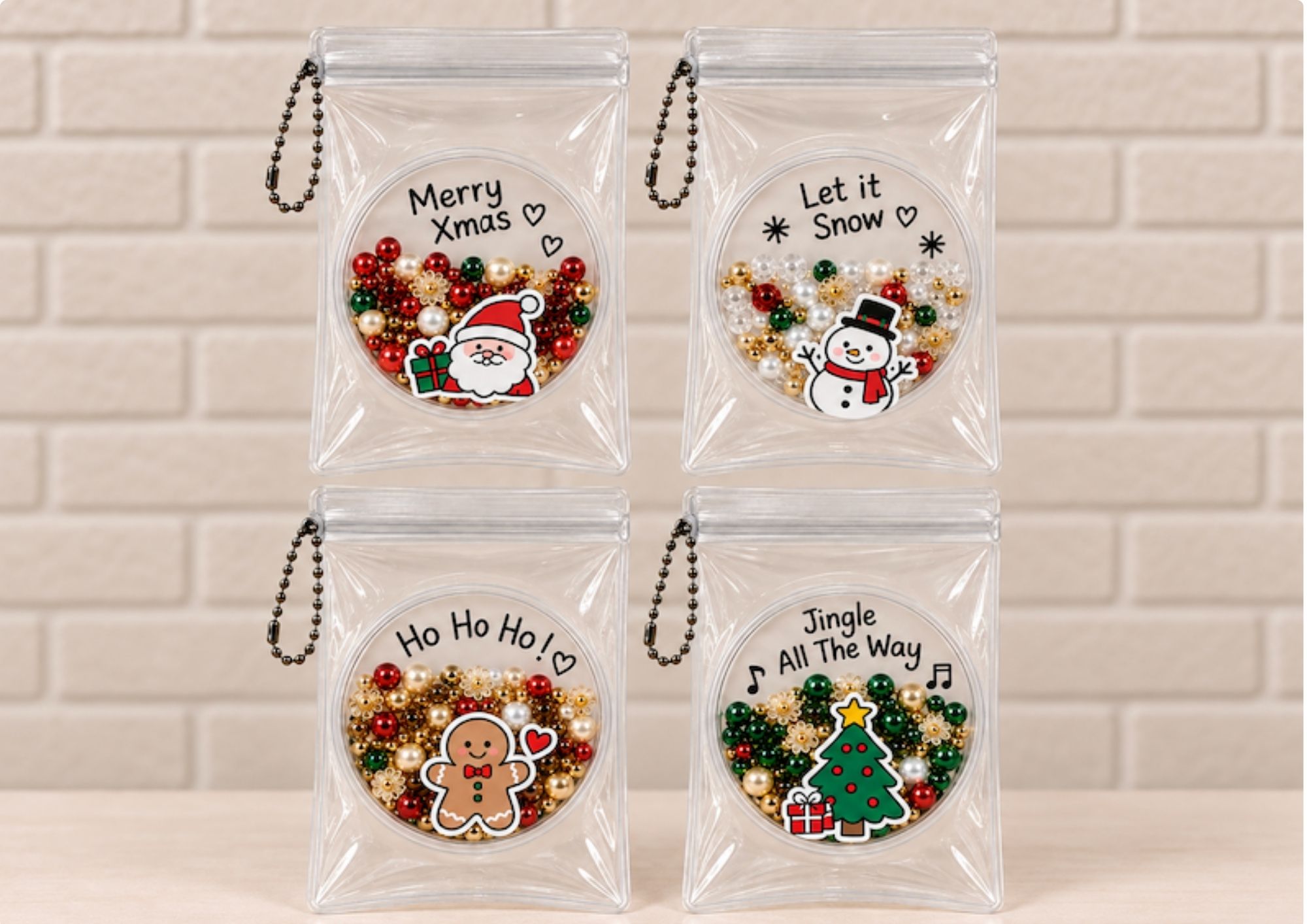 X’MAS shaker charm X’MAS shaker charm