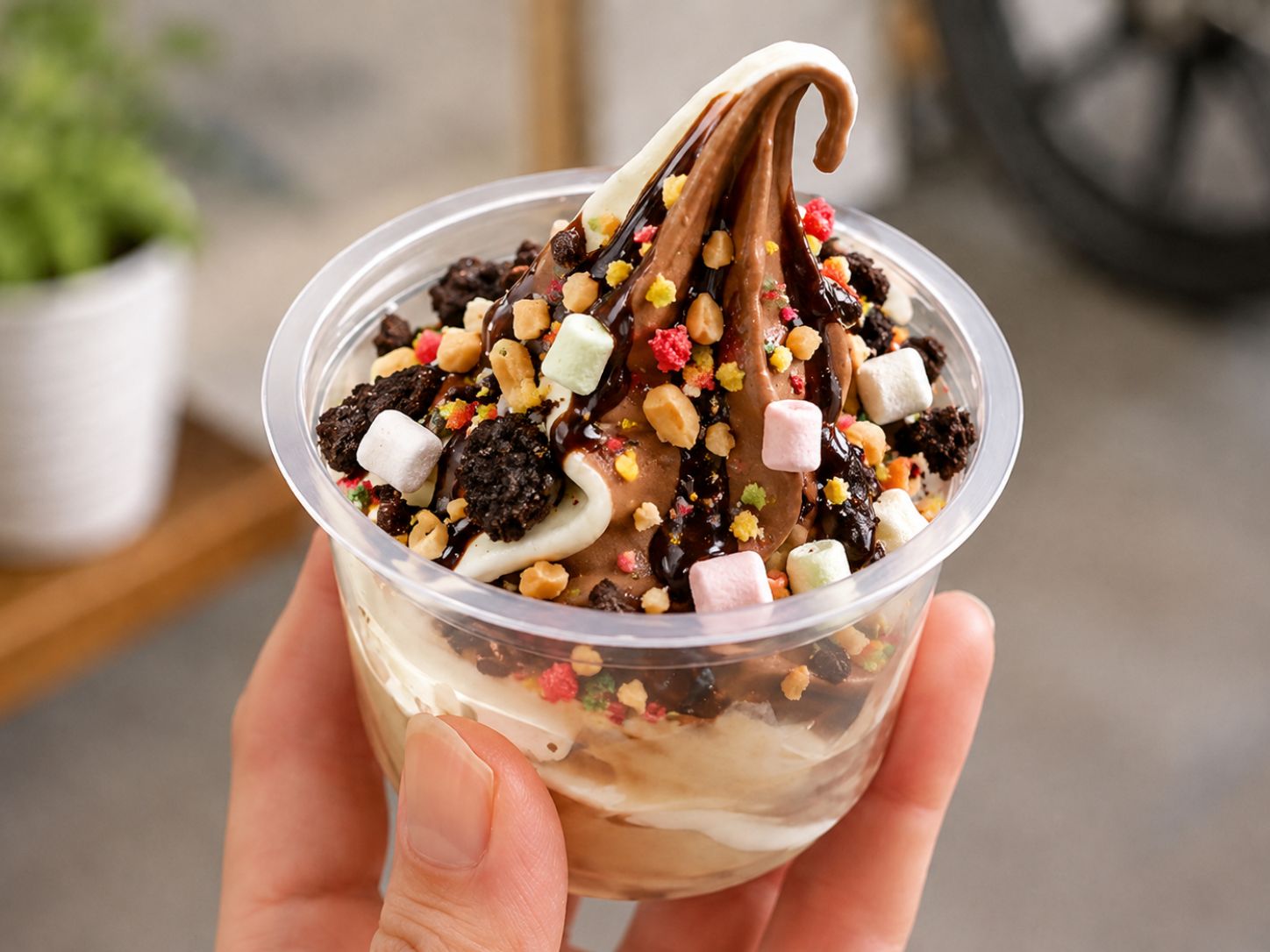 Frozen Yoghurt Live Station