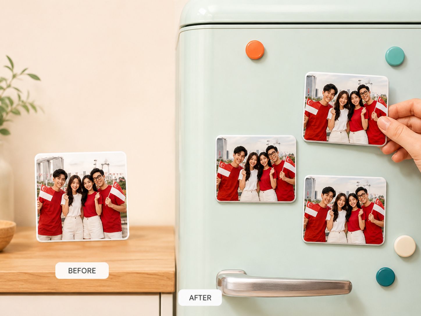 AI Magnet Booth