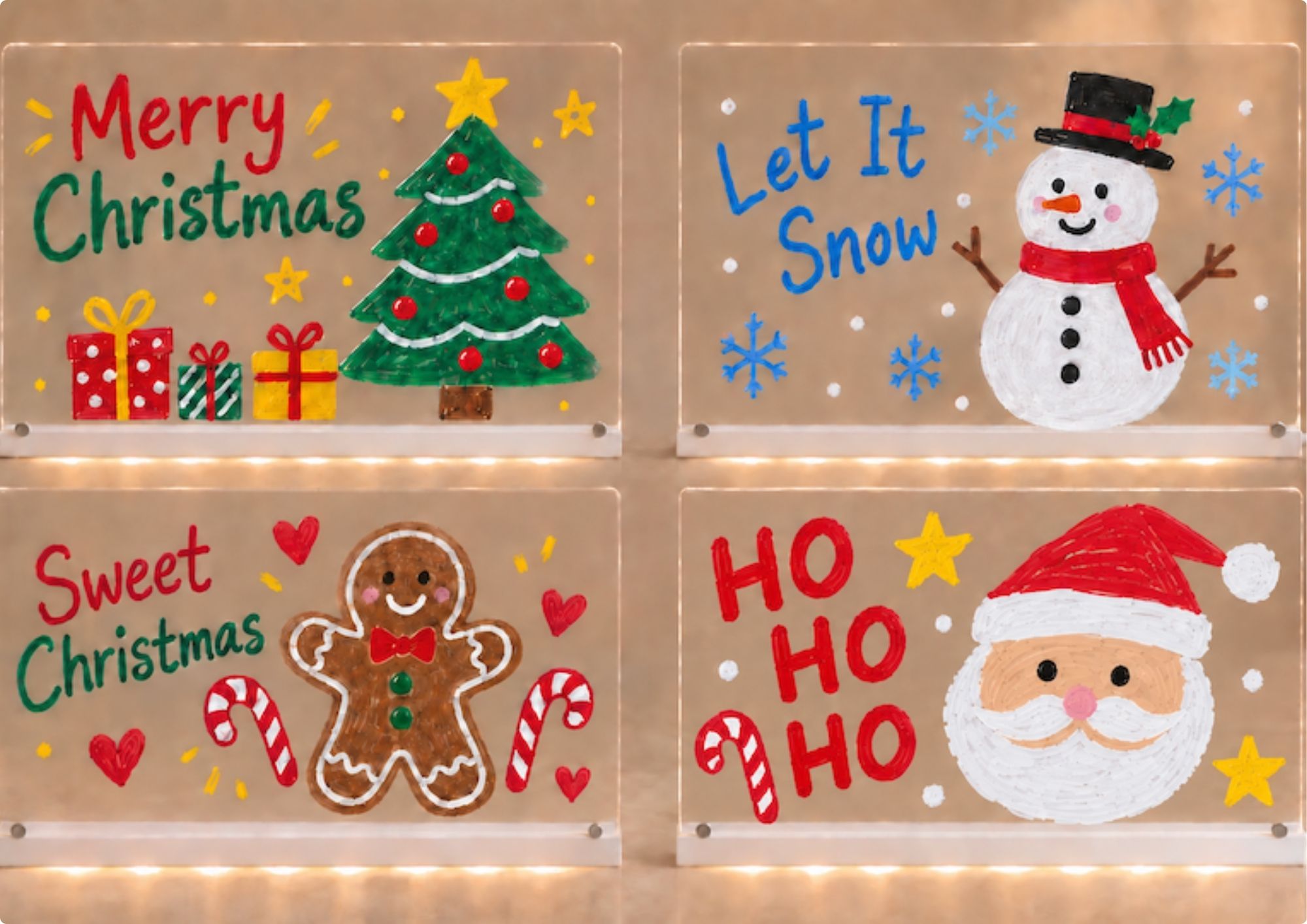 x’mas neon light up board x’mas neon light up board
